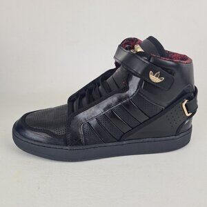 Adidas Originals Adi-Rise AR 3.0 Black Gold Mens Retro Sneakers Mens